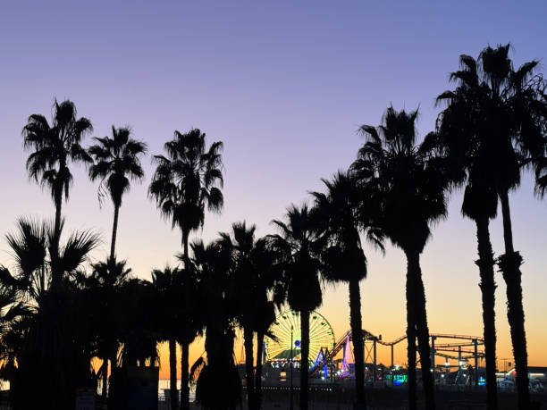 istock Sunset at the Santa Monica Pier 2190711923