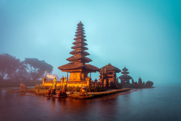 Ulun Danu Beratan Temple in Bali, Indonesia