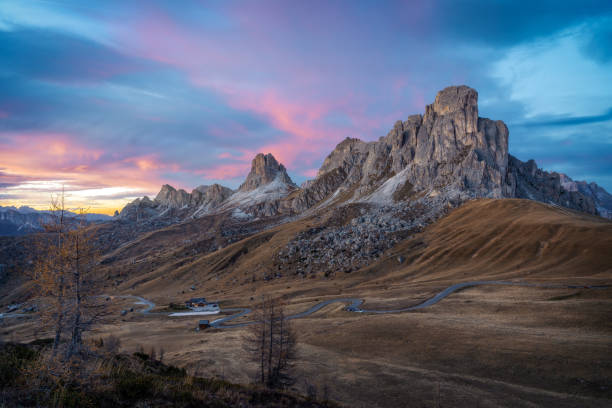 istock Passo Giau in Italian Dolomites during Sunset 2190714155