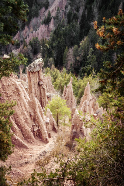 istock Earth Pyramids in the Dolomites, Italy 2190714563