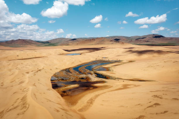 istock Gobi Desert and Lakes in Central Mongolia 2190715217