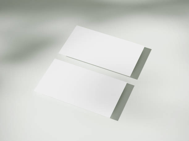istock White business card mockup 2190722988