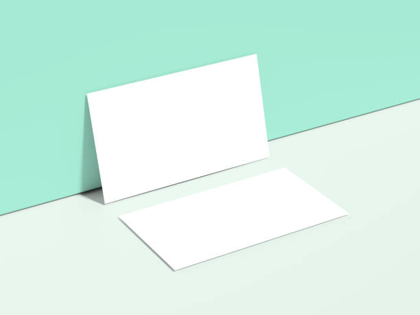 istock White business card mockup 2190723108