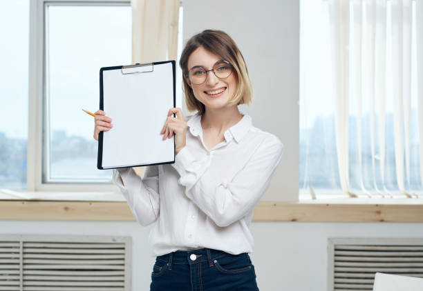 istock Business Woman Papers Copy Space Office Manager 2190723305
