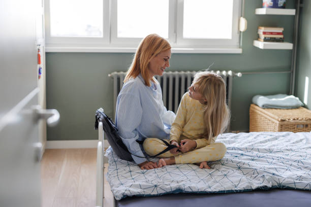 istock Working mom’s life: Morning with her little girl 2190726662