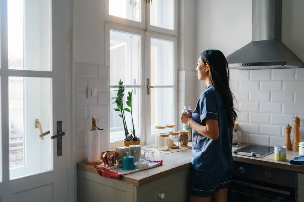 A Cozy Coffee Moment by the Window