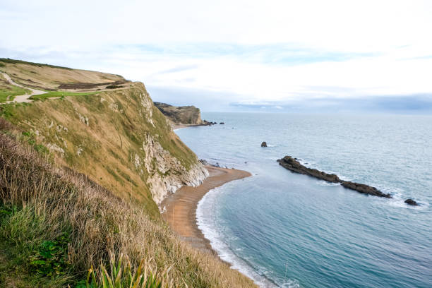 istock Man O'War Beach on Jurassic Coast, Dorset, England, UK 2190730873