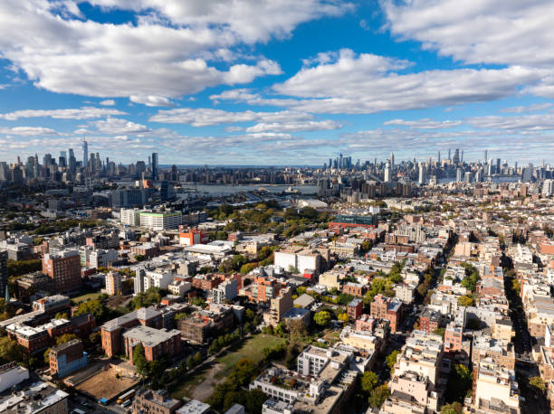 istock Drone Shot of Brooklyn, New York 2190733370