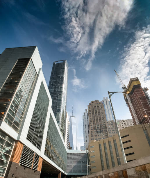 istock low angle view of building in manhattan 2190741313