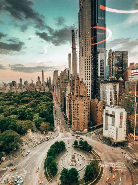 istock aerial view of central park 2190742100