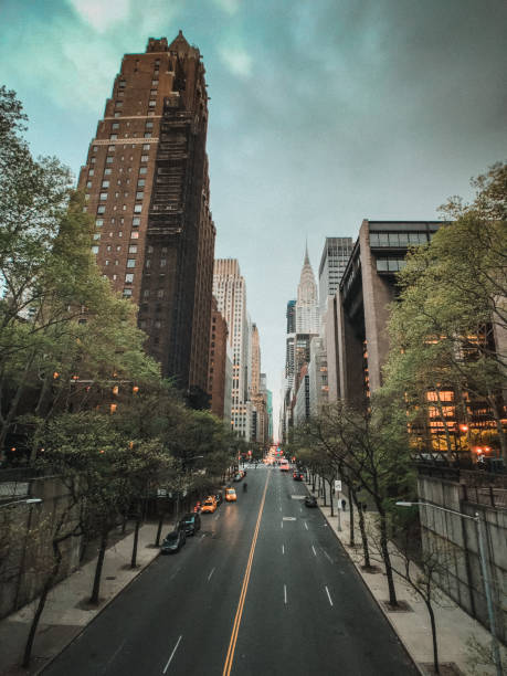 istock empty road in new york city 2190742238