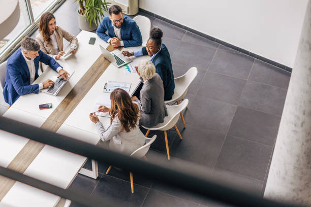 istock From above, the meeting room where their big ambitions are realized 2190744694