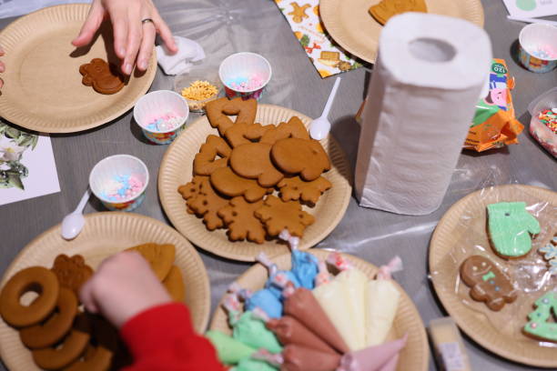 istock Engage in a Festive Gingerbread Cookie Decorating Activity for all ages and skill levels 2190749296