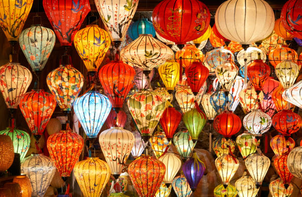 istock Colorful lanterns in Hoi An ancient town 2190753321