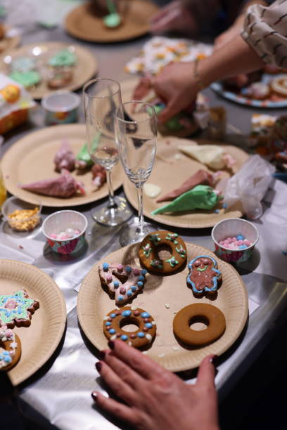 istock Deliciously Decorated Festive Cookies Featuring Fun and Colorful Toppings and Icing 2190754559