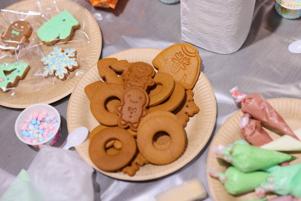 istock Delightful Festive Gingerbread Cookies Perfect for Creative Decorating for Everyone 2190757854
