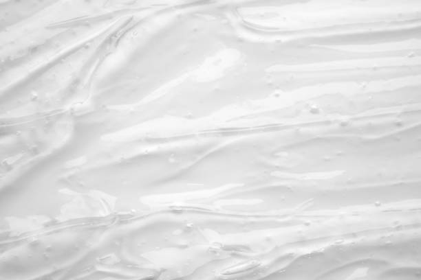 istock Transparent clear liquid serum gel cosmetic texture background 2190758090