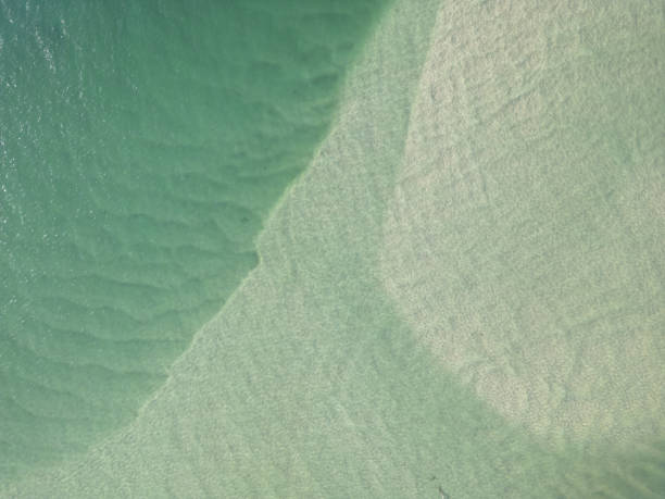 Aerial view of Qarhan Salt Lake, Qinghai, China