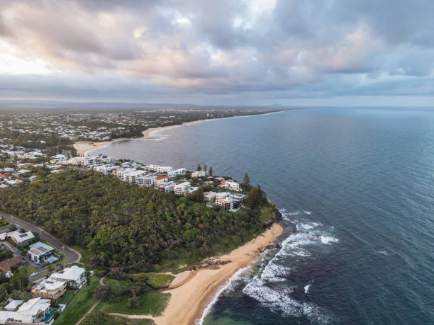 istock Twilight over Moffat Beach, Sunshine Coast, Queensland, Australia 2190767533