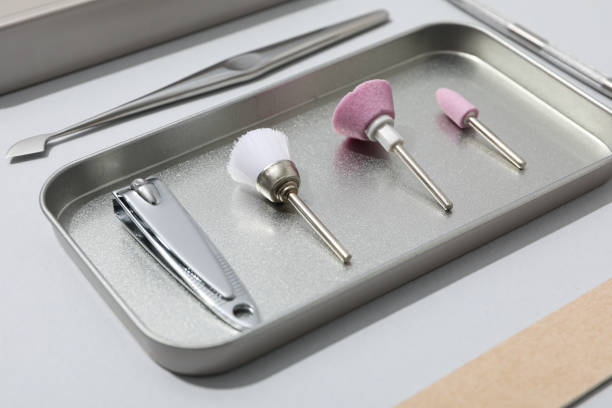 istock Concept of nail art, tools for pedicure and manicure 2190767712