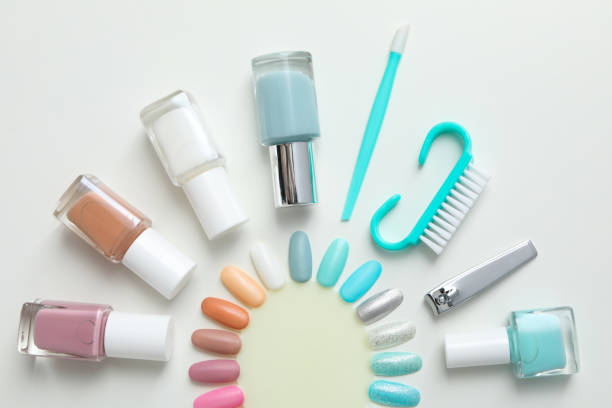 istock Concept of nail art, tools for pedicure and manicure 2190768238