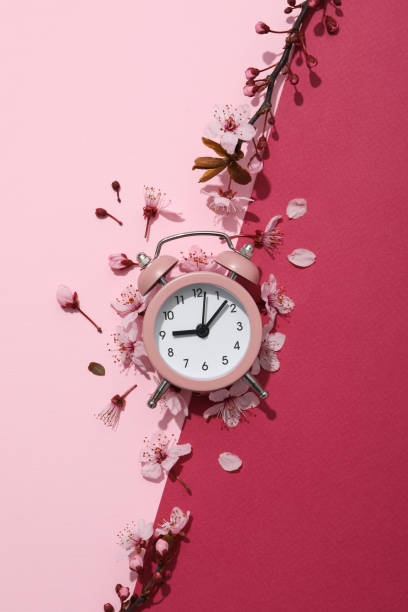 istock Concept of sleep and wake up with alarm clock 2190769709