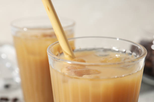 istock Cold drink for refreshing - ice coffee. Fresh summer drink 2190771240