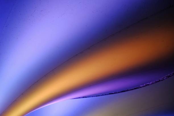 istock Beautiful colorful light shades view at night 2190774918