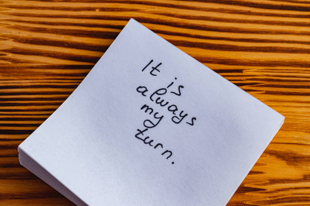 istock Positive thoughts for increasing selfesteem on paper sticks on wooden background 2190777150