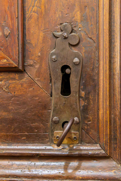 istock Detail of old lock and key. 2190777565