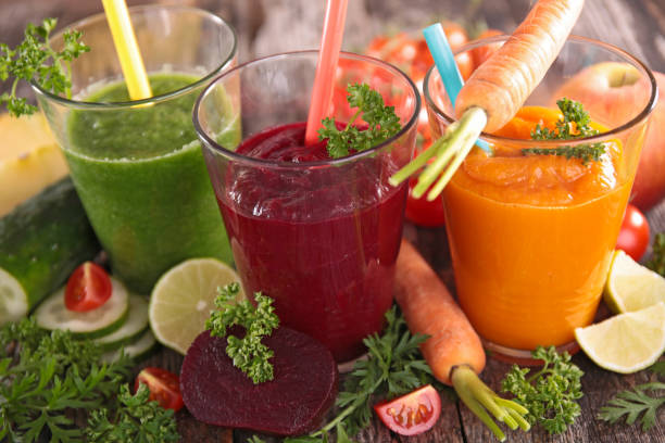 istock Beverage Healthy juice with ice 2190780930
