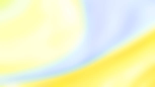 Soft Gradient - A smooth blend of light pastel yellow and blue hues, creating a serene and airy abstract composition.