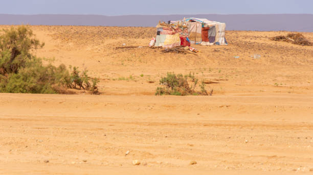 istock Isolated camp somewhere in the Sahara 2190784707
