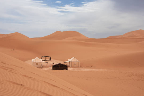 istock Isolated camp somewhere in the Sahara 2190784724