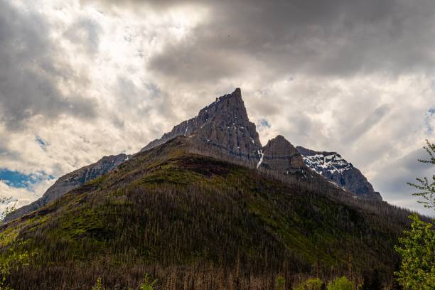 istock Dramatic mountain peak in Glacier National Park 2190787958