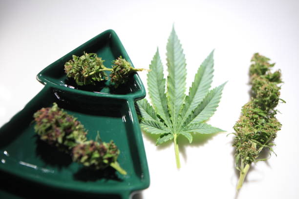 istock cannabis decoration new year christmas party 2190813210