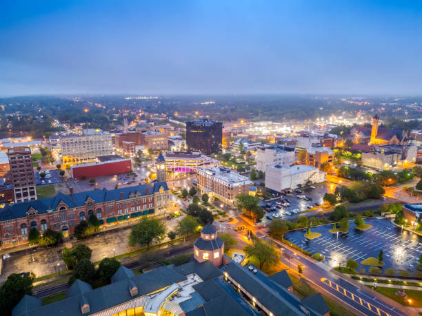 istock Springfield, Ohio, USA Town at Blue Hour 2190826961