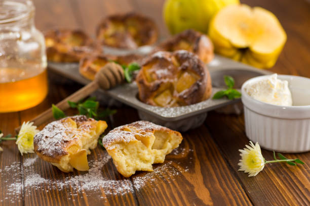istock cooked cottage cheese muffins with quince and honey 2190829005