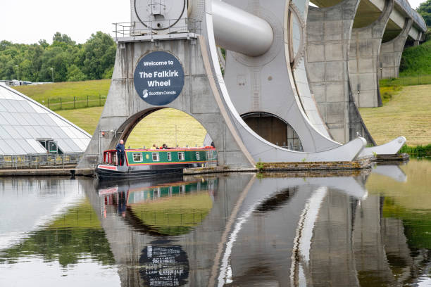 Arches along the Union Canal at the Falkirk Wheel