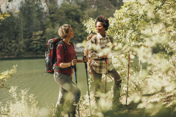 istock Two Women Enjoy Nature 2190837805
