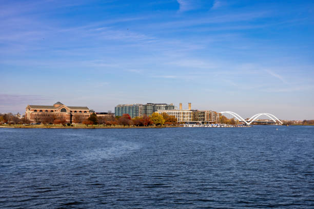 Scenic Ferry View Over Washington Channel