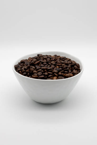 istock Freshly Roasted Coffee Beans in a Minimalist White Bowl. 2190839712