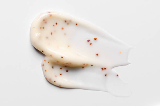 istock A sample of a cosmetic body care scrub. White background. 2190843700