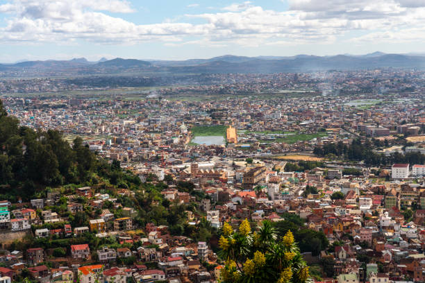 istock High angle view on Antananarivo, Madagascar 2190851405