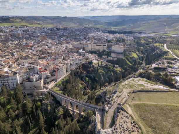 istock Gravina in Puglia by drone 2190853092