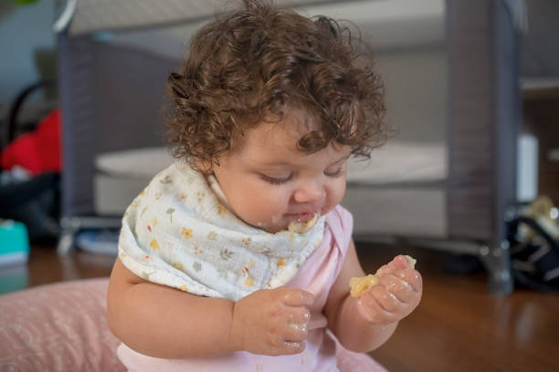 istock Baby Exploring Food with Curiosity 2190855771