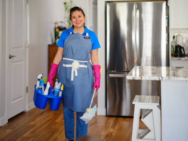 istock Professional Housecleaner in a Home 2190856904