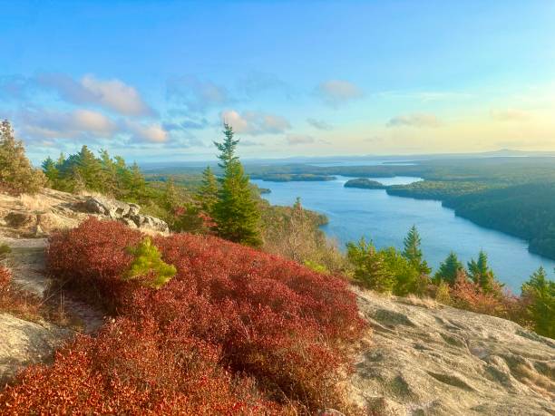 istock Acadia National Park, Sunset and Fall Coloring 2190873365