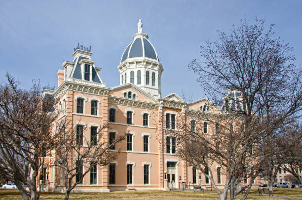 istock Presidio County Courthouse in Marfa, Texas 2190875180