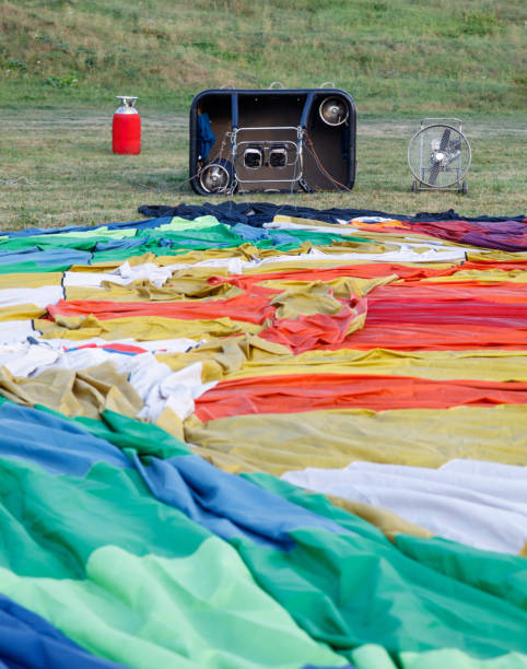 Hot air balloon detail view